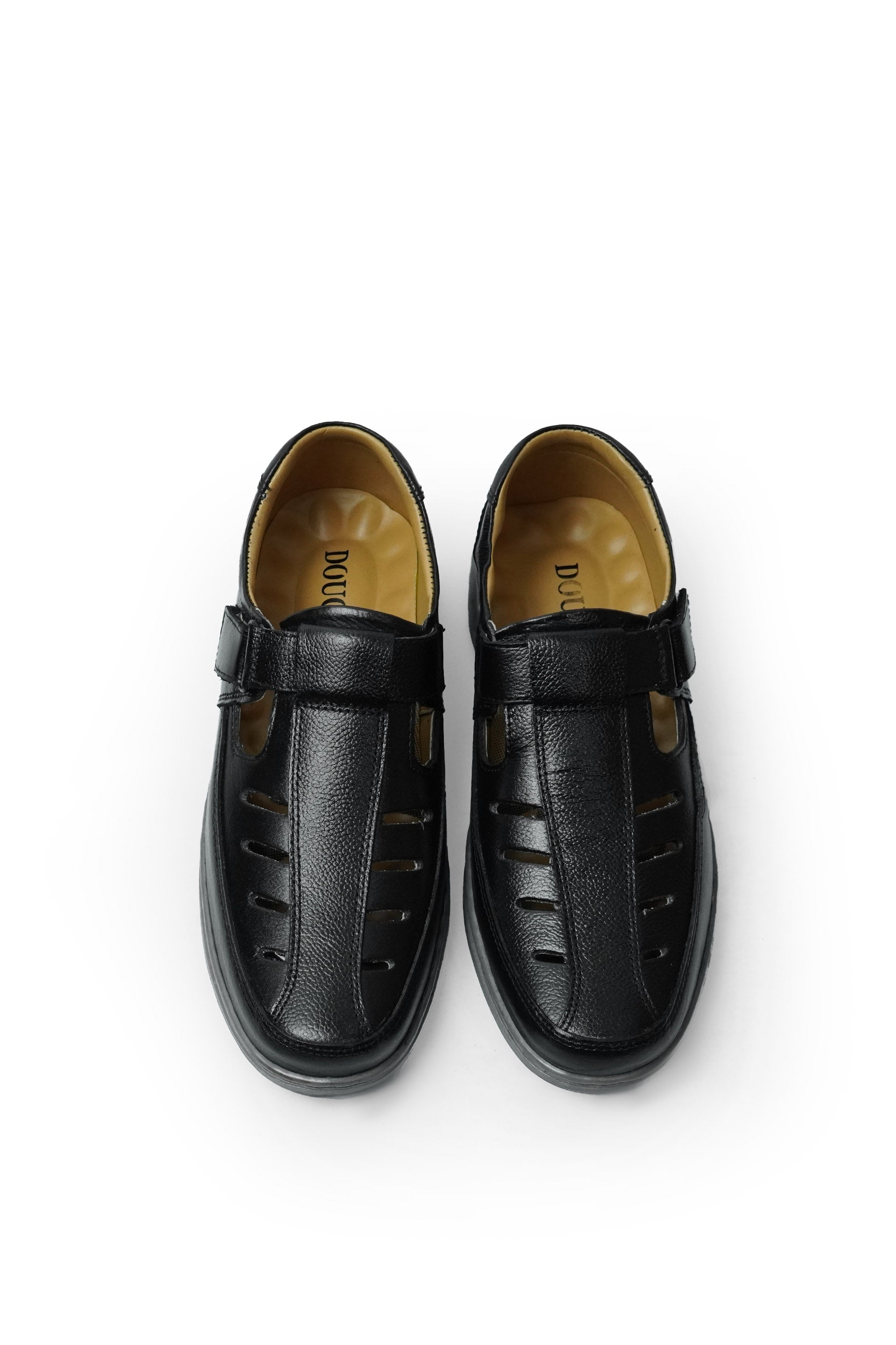 Men's Roman leather soft rubber sole 4492