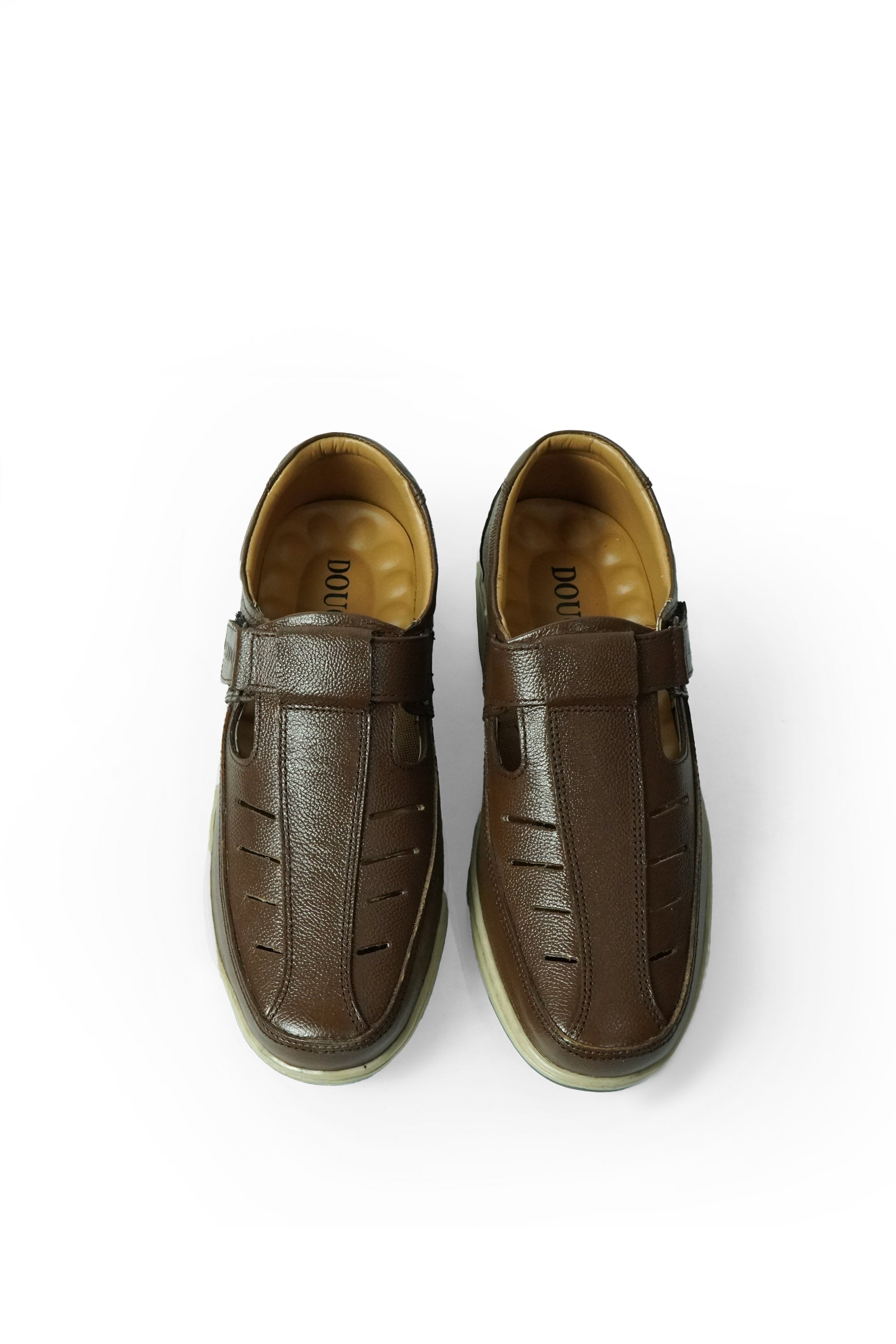 Men's Roman leather soft rubber sole 4492