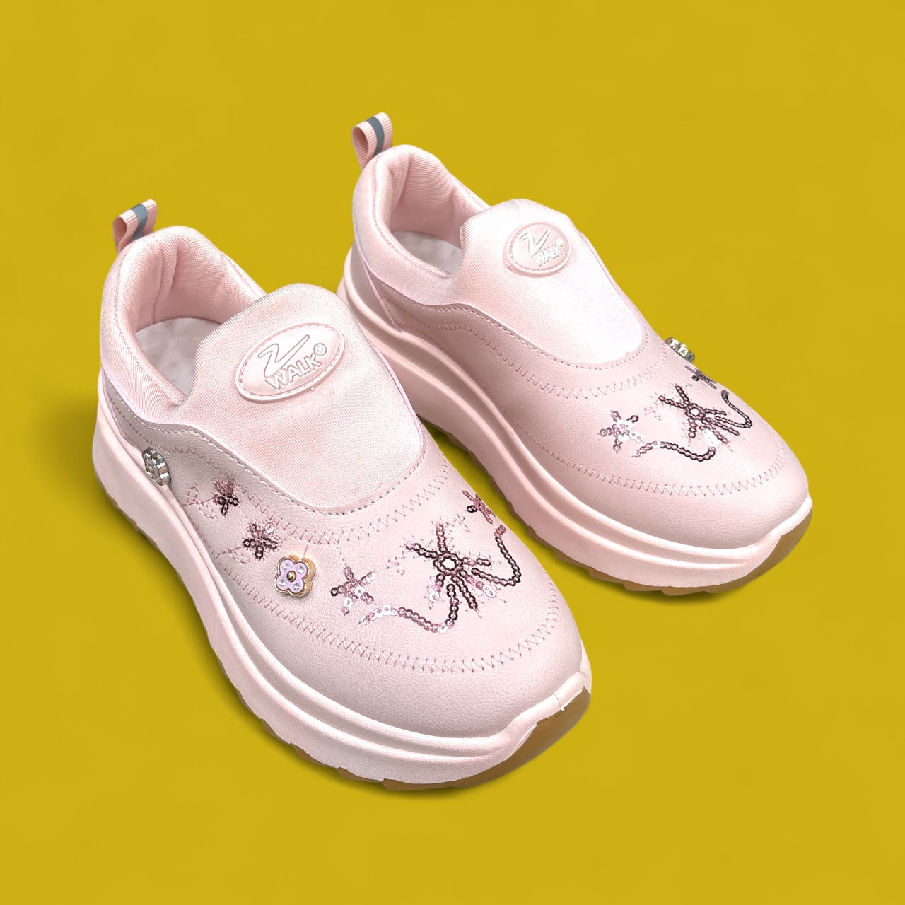 Blush Bloom Slip-Ons Ladies sneaker 3