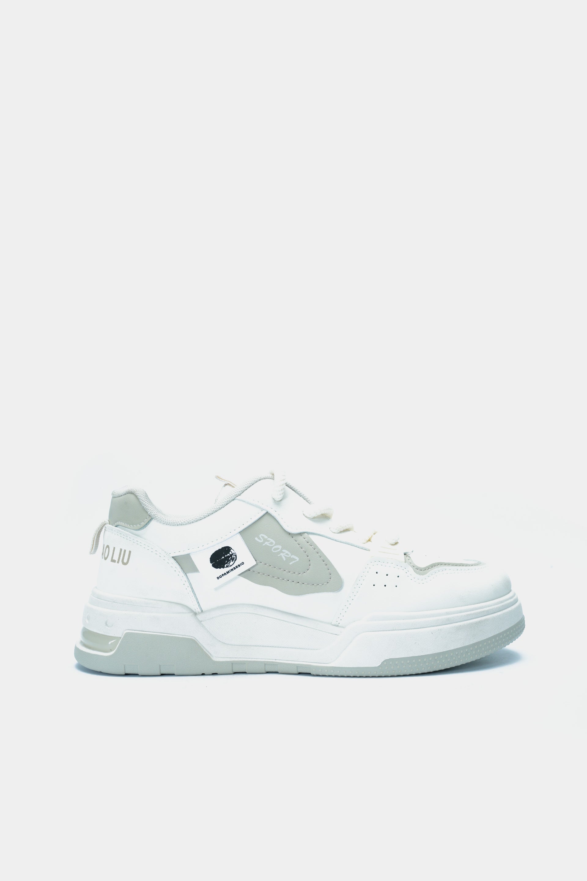 Low-Top Sneakers White 7285