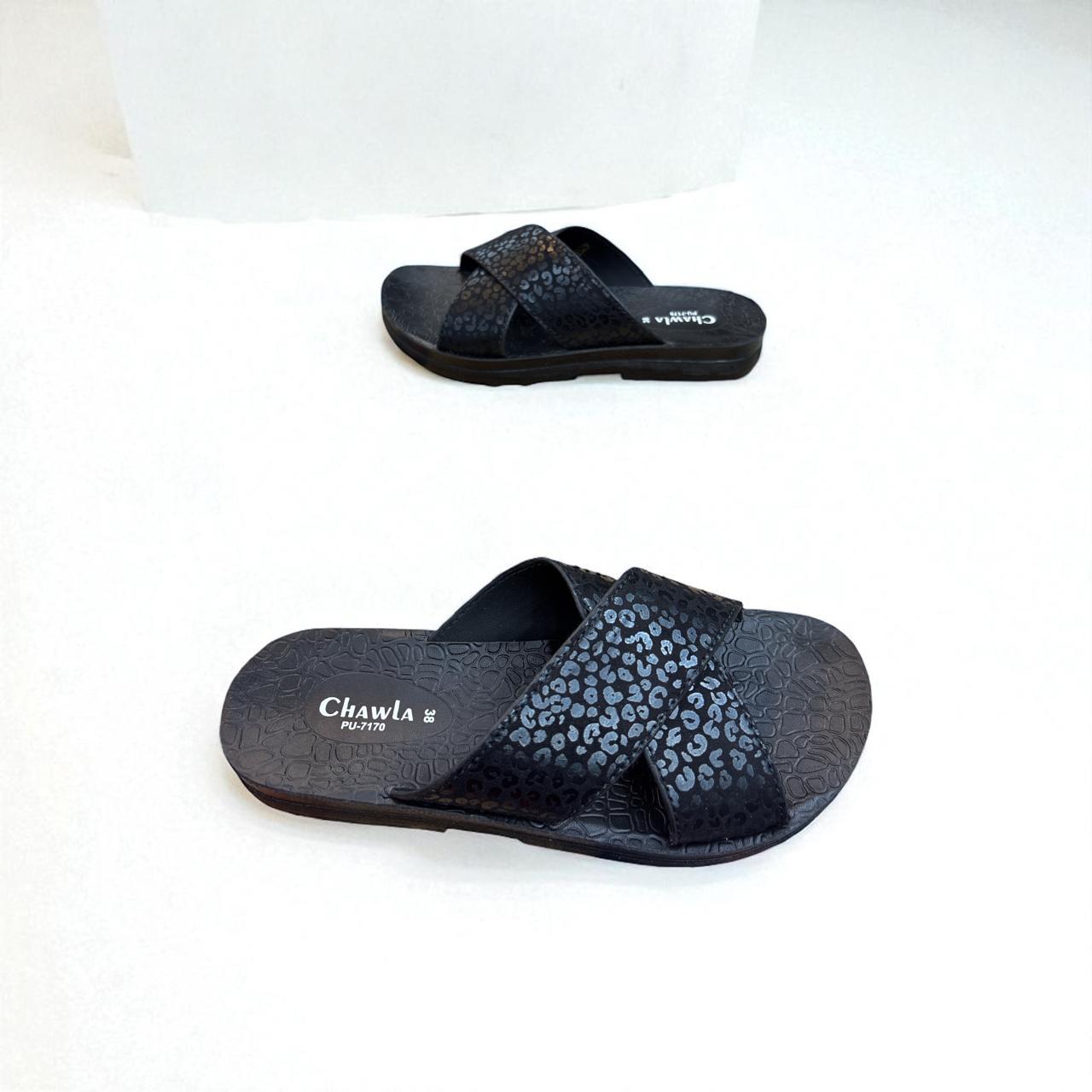 Black Ember ladies chapal