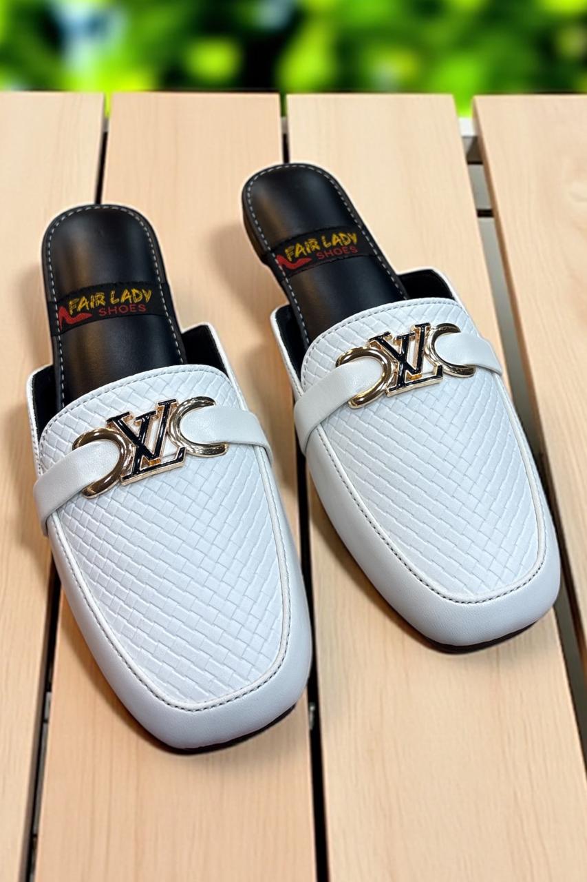 Croc Luxe Slip Ladies back open slipper